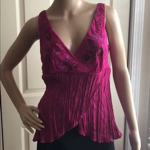 Beautiful Sleeveless Embroidered Top